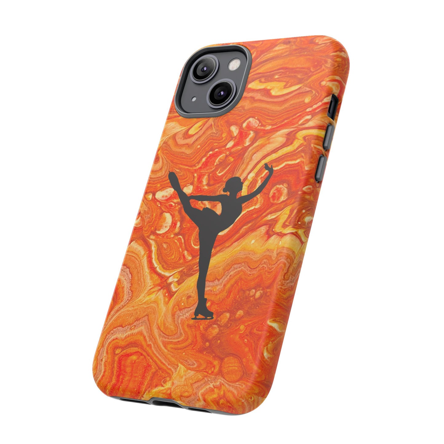 Figure skating phone case