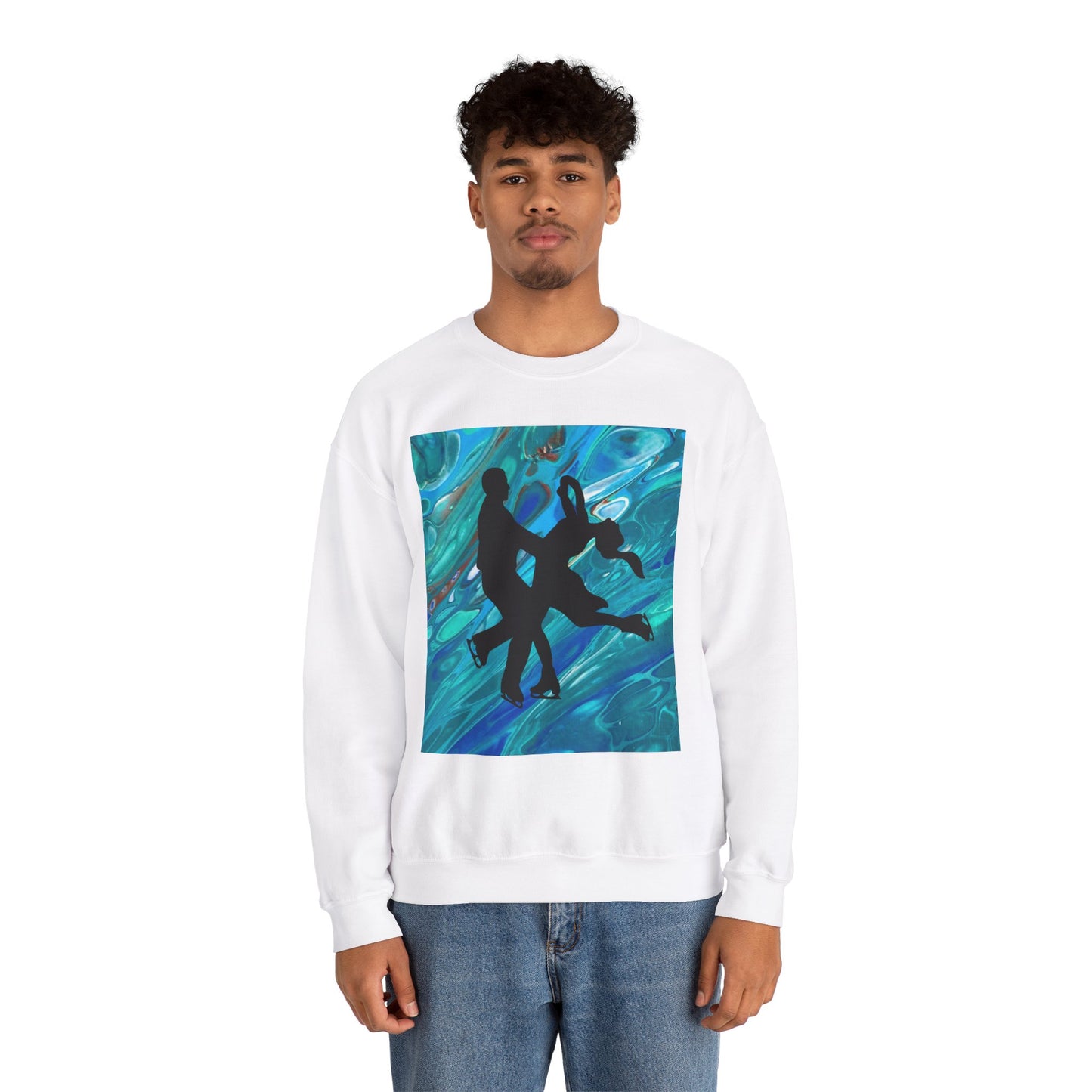 Unisex Figure Skating Crewneck Sweatshirt