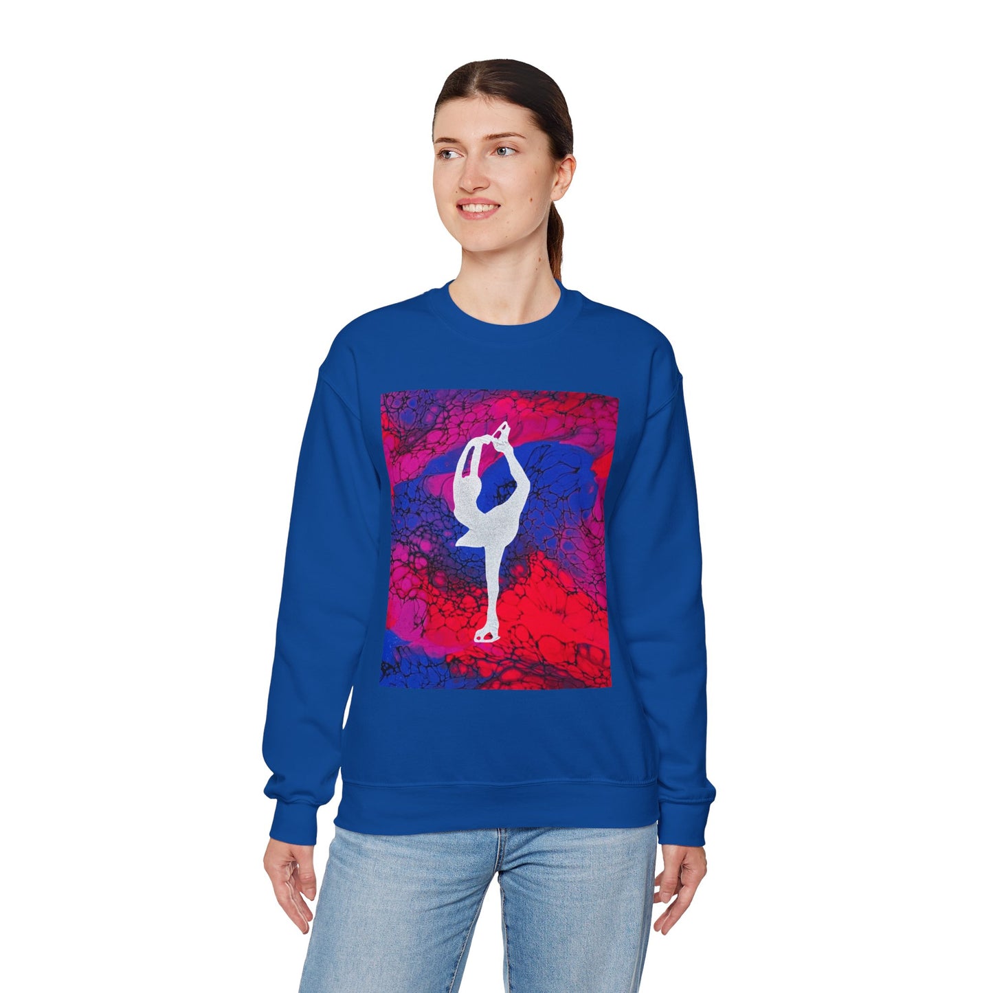 Unisex Figure Skating Crewneck Sweatshirt