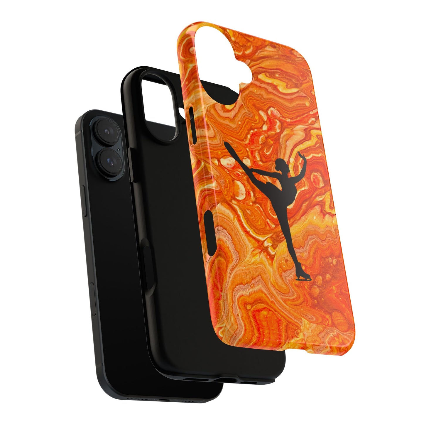 Figure skating phone case