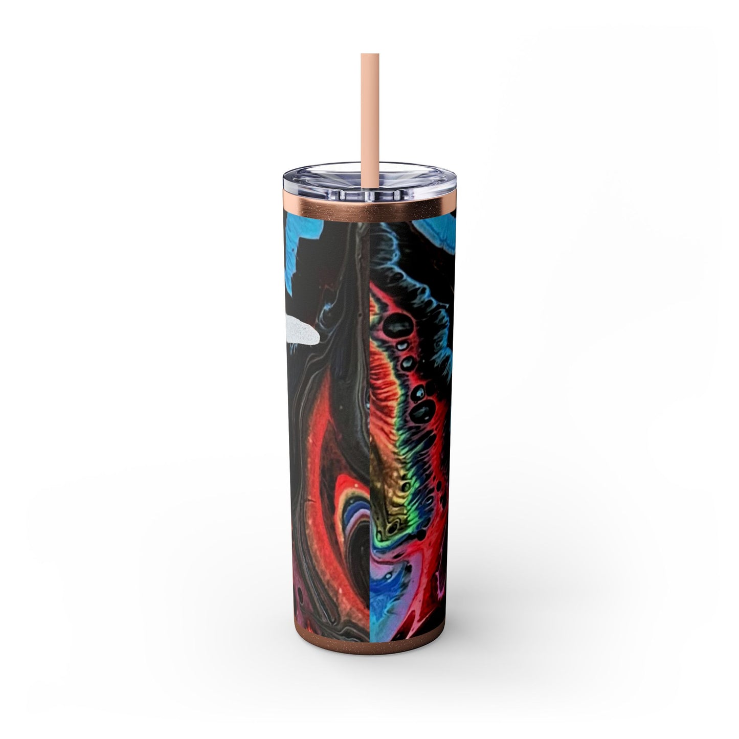 Figure Skating Tumbler,  20oz with straw