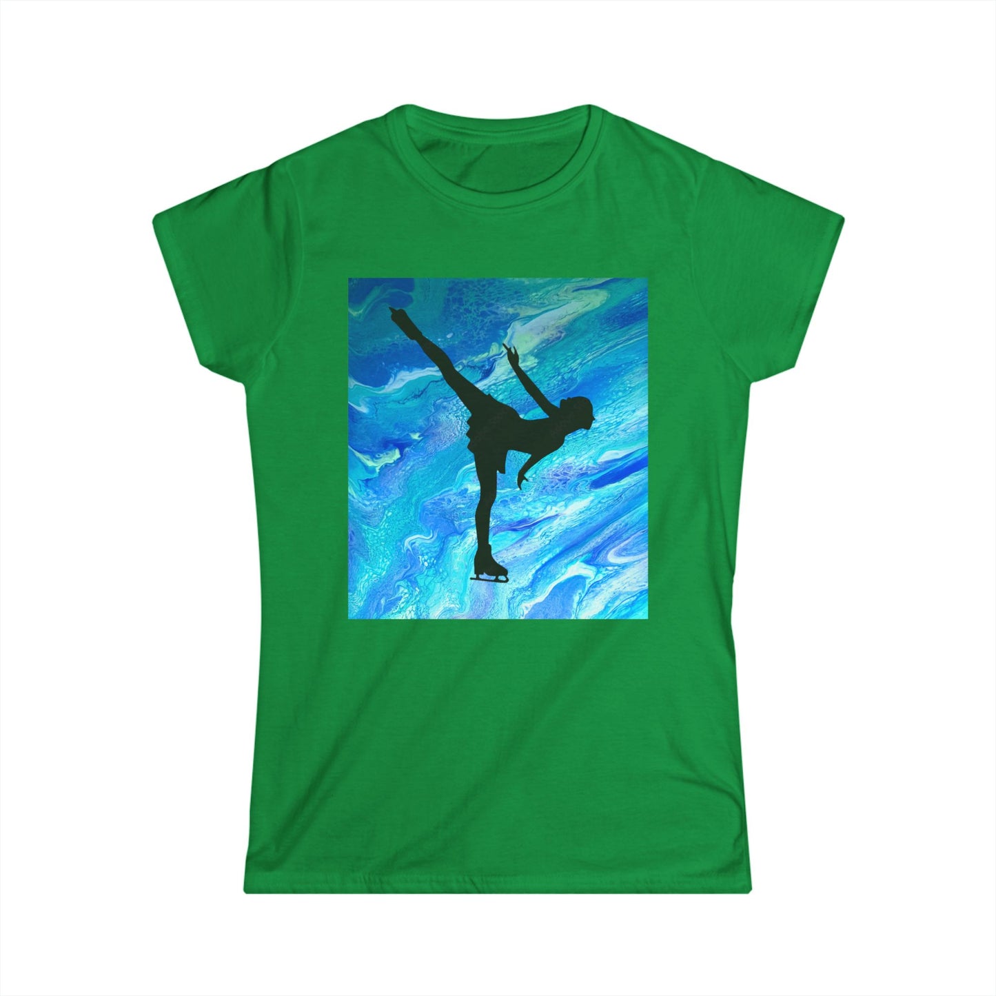 Ladies figure skating T-shirt