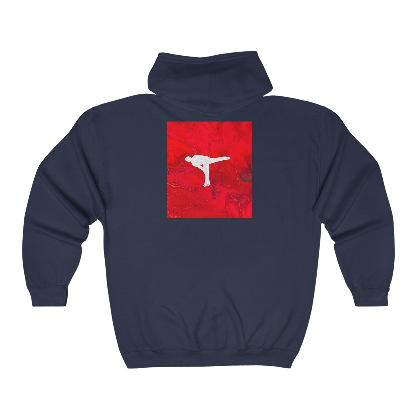 Figure skating Hoodie zip up sweatshirt