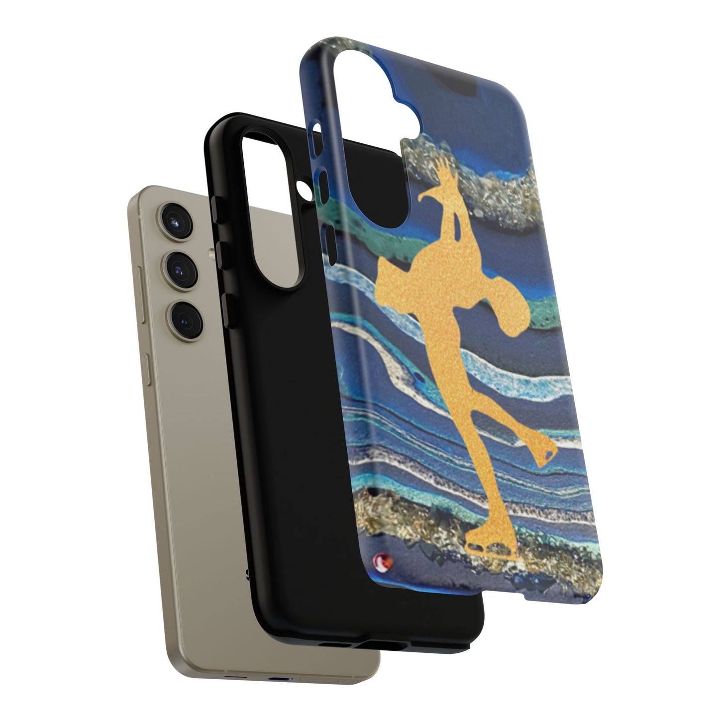 Figure skating phone case