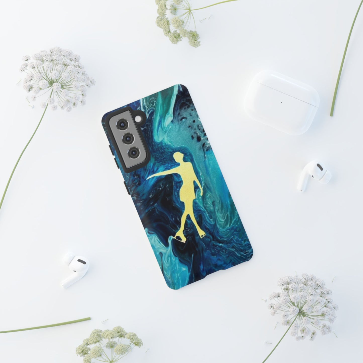 Figure skating phone case