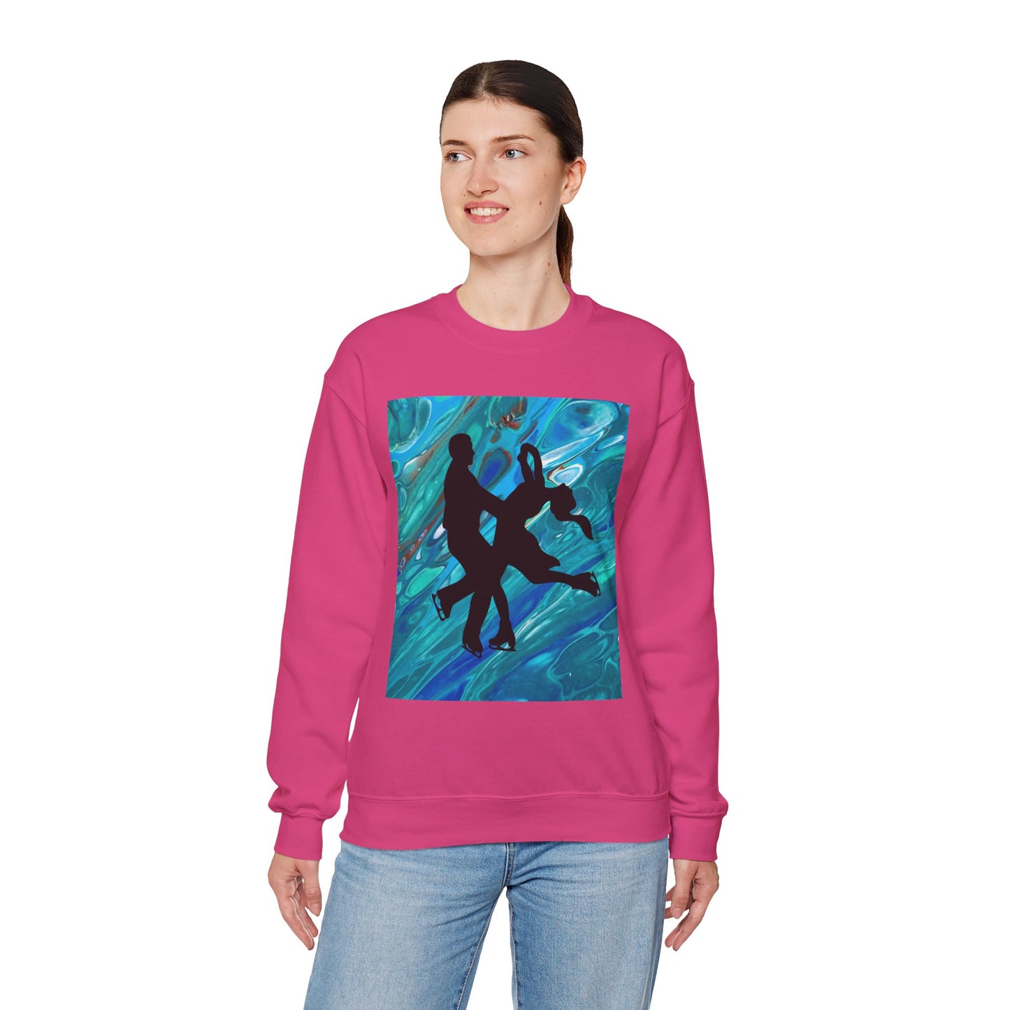 Unisex Figure Skating Crewneck Sweatshirt