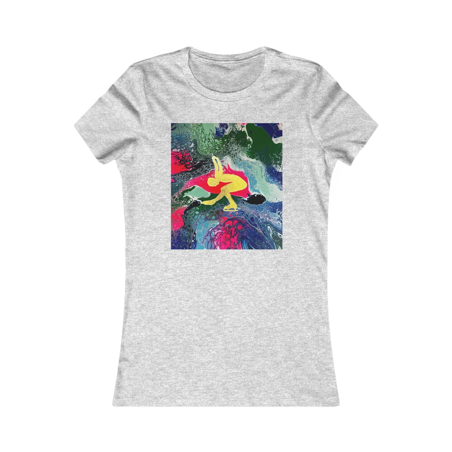 Ladies figure skating T-shirt
