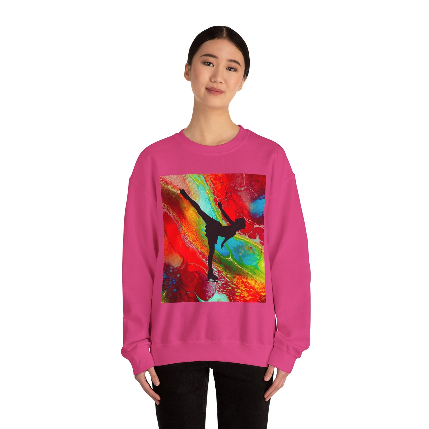 Unisex Figure Skating Crewneck Sweatshirt