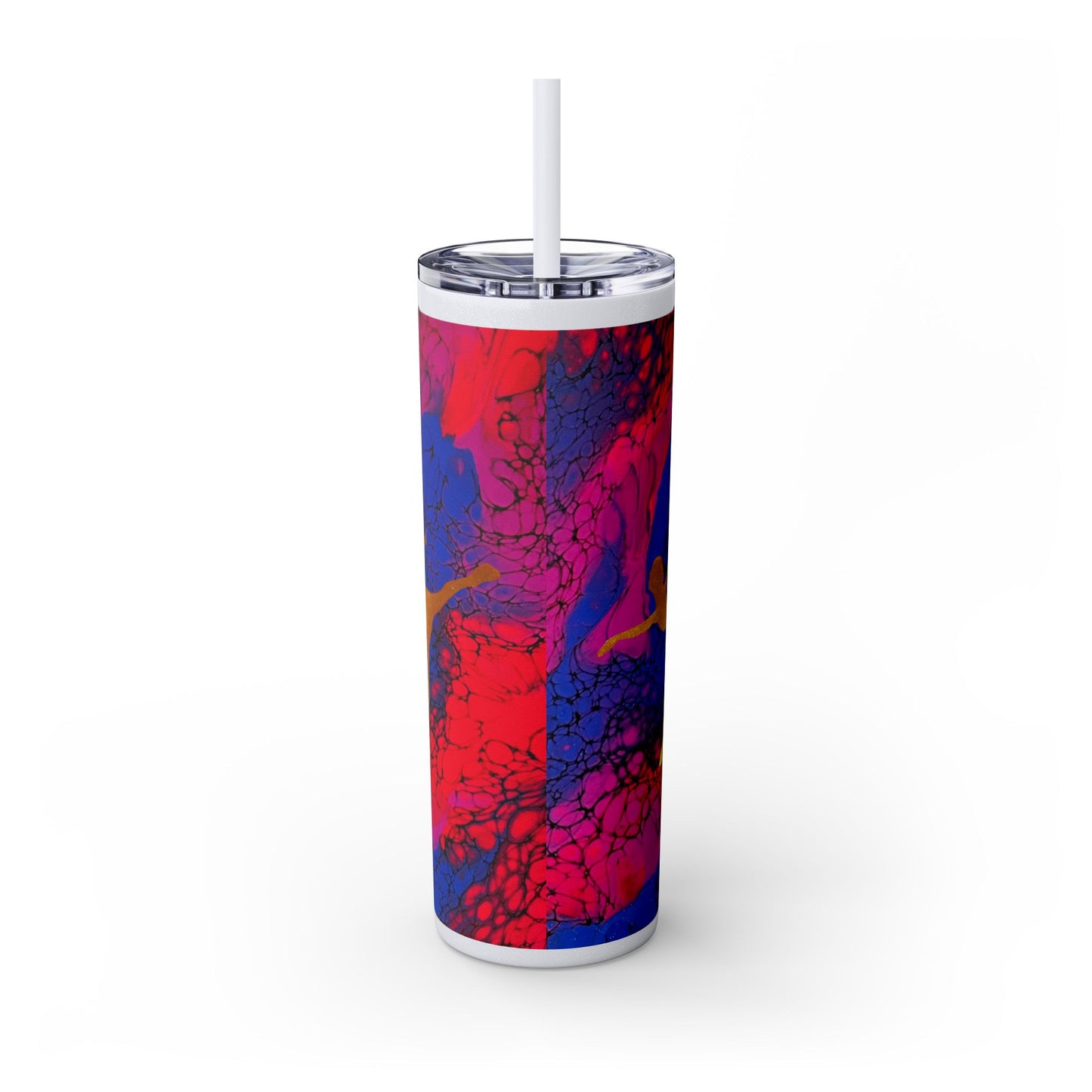 Figure Skating Tumbler, 20oz with straw