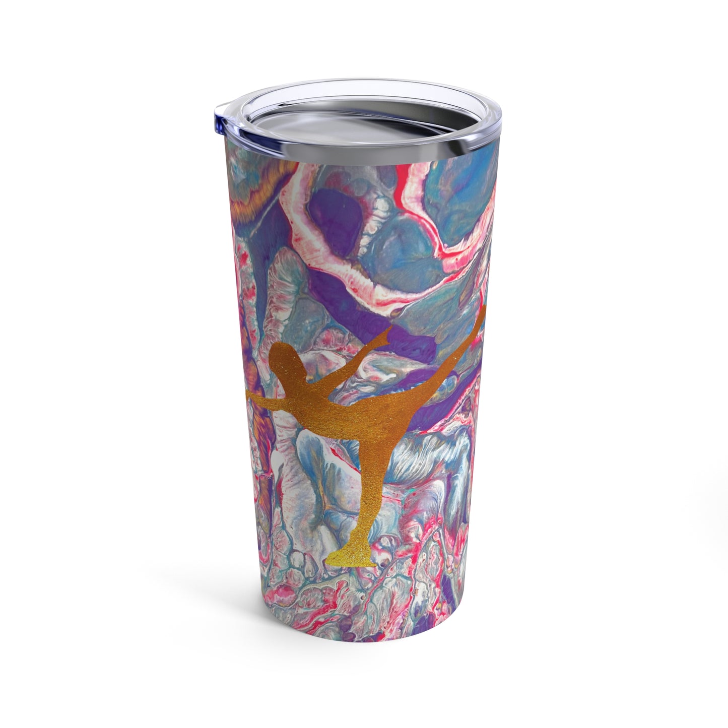 Gobelet 20oz motif patinage artistique 