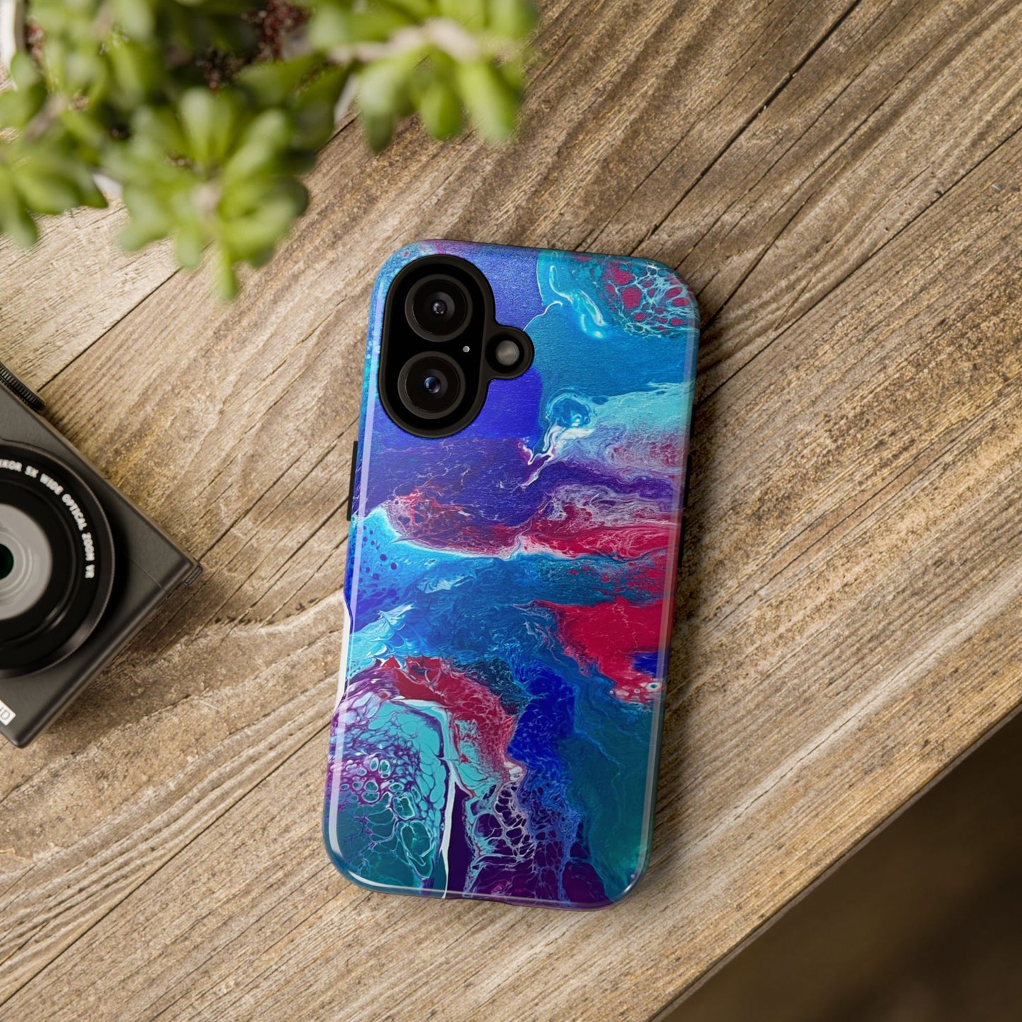 Tough Phone Case for iPhone, Samsung and Google pixel devices with Artwork Design