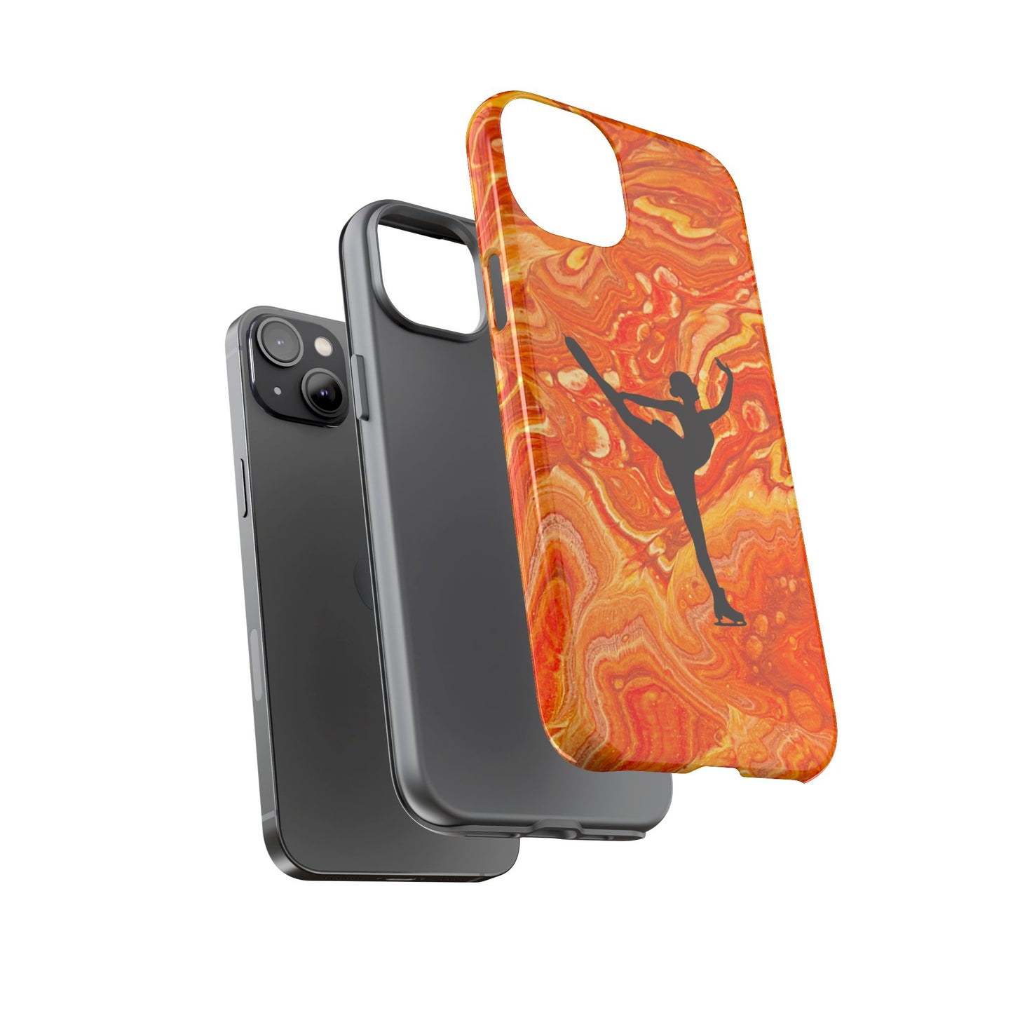 Figure skating phone case