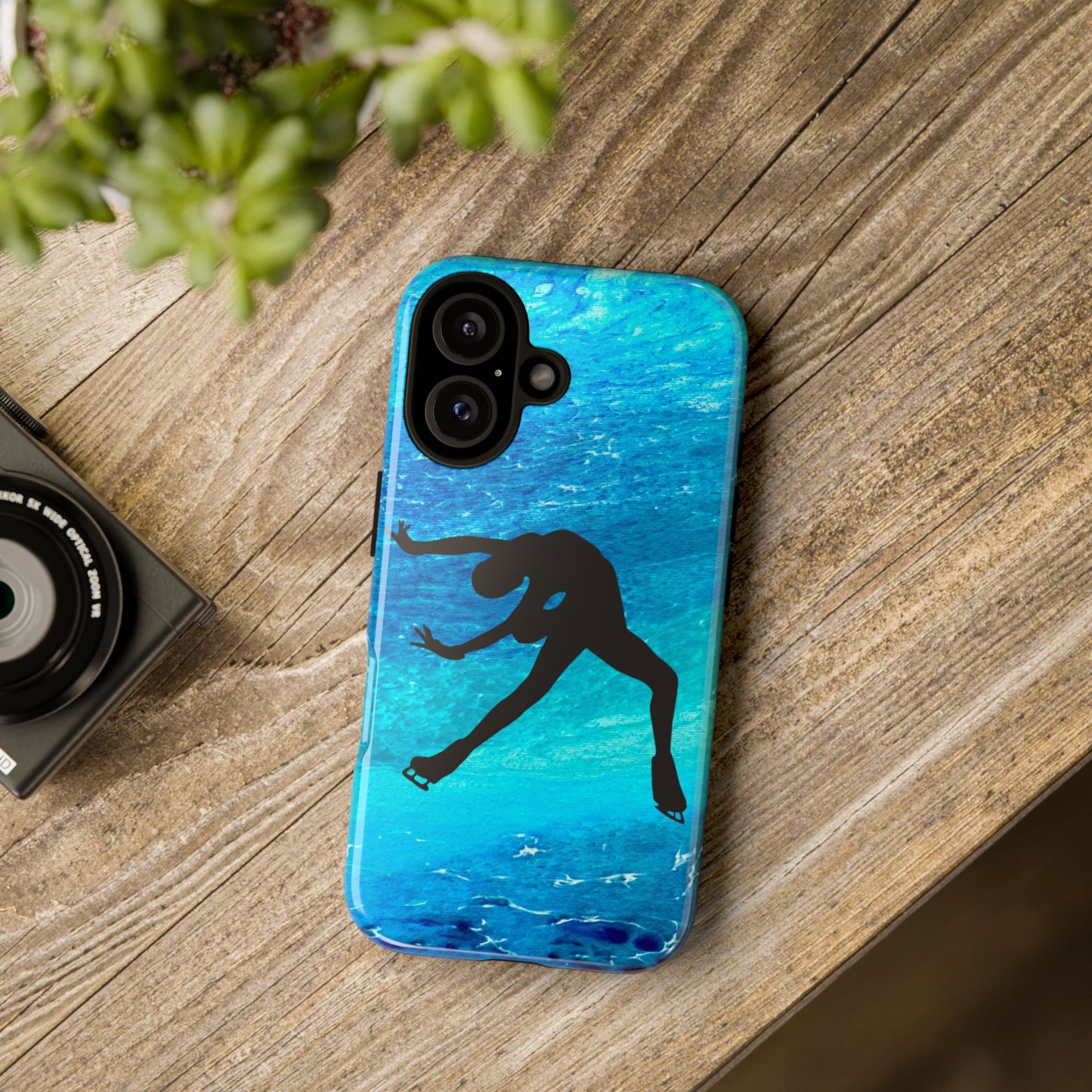 Figure skating phone cases