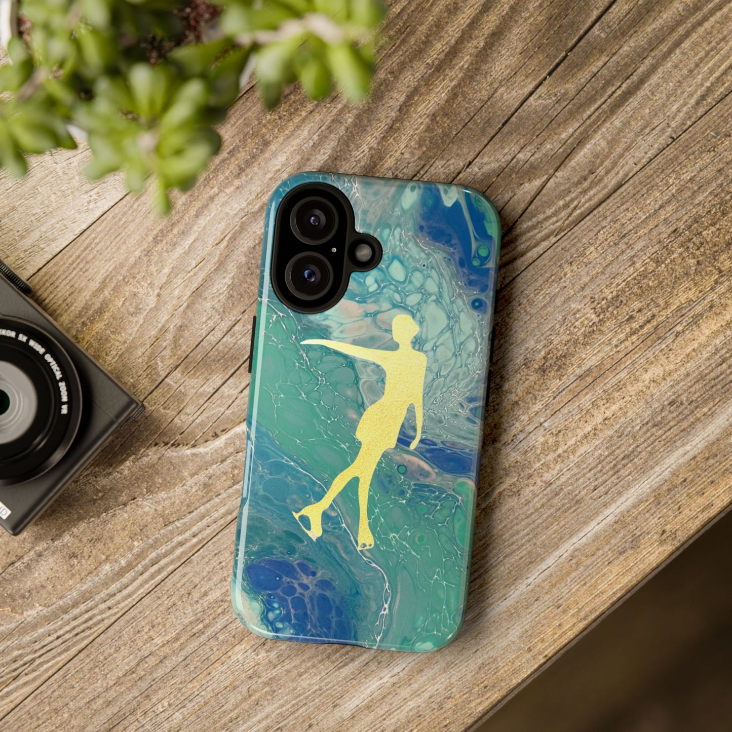 Figure skating phone cases