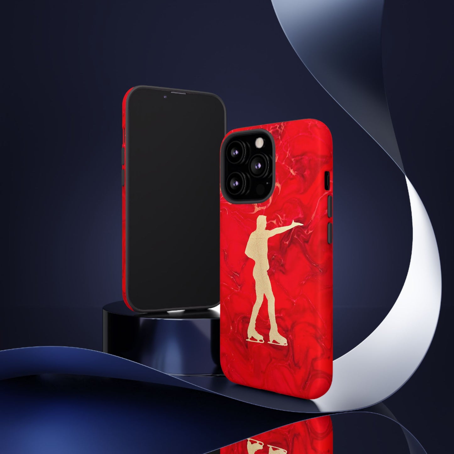 Figure skating phone cases