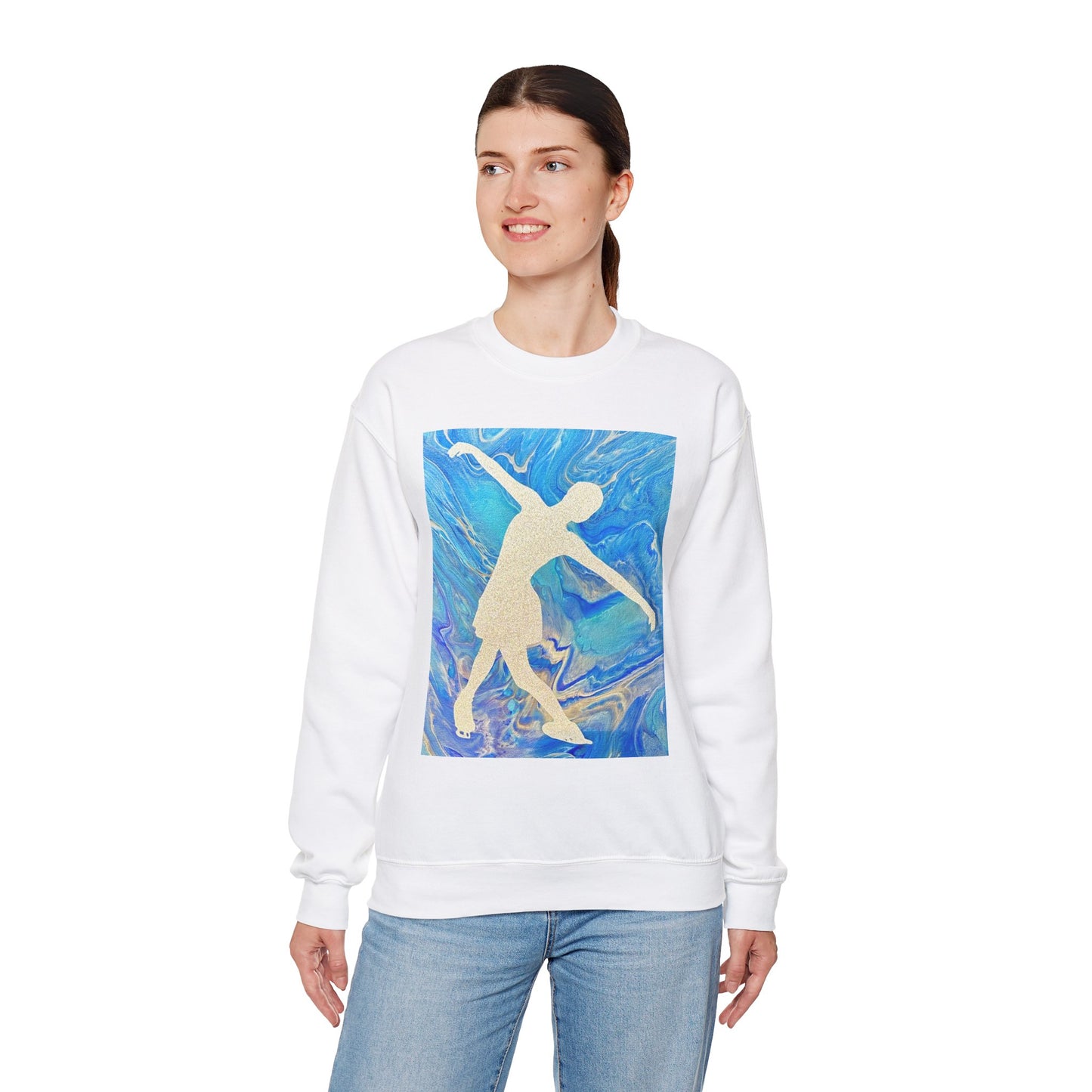 Unisex Figure Skating Crewneck Sweatshirt