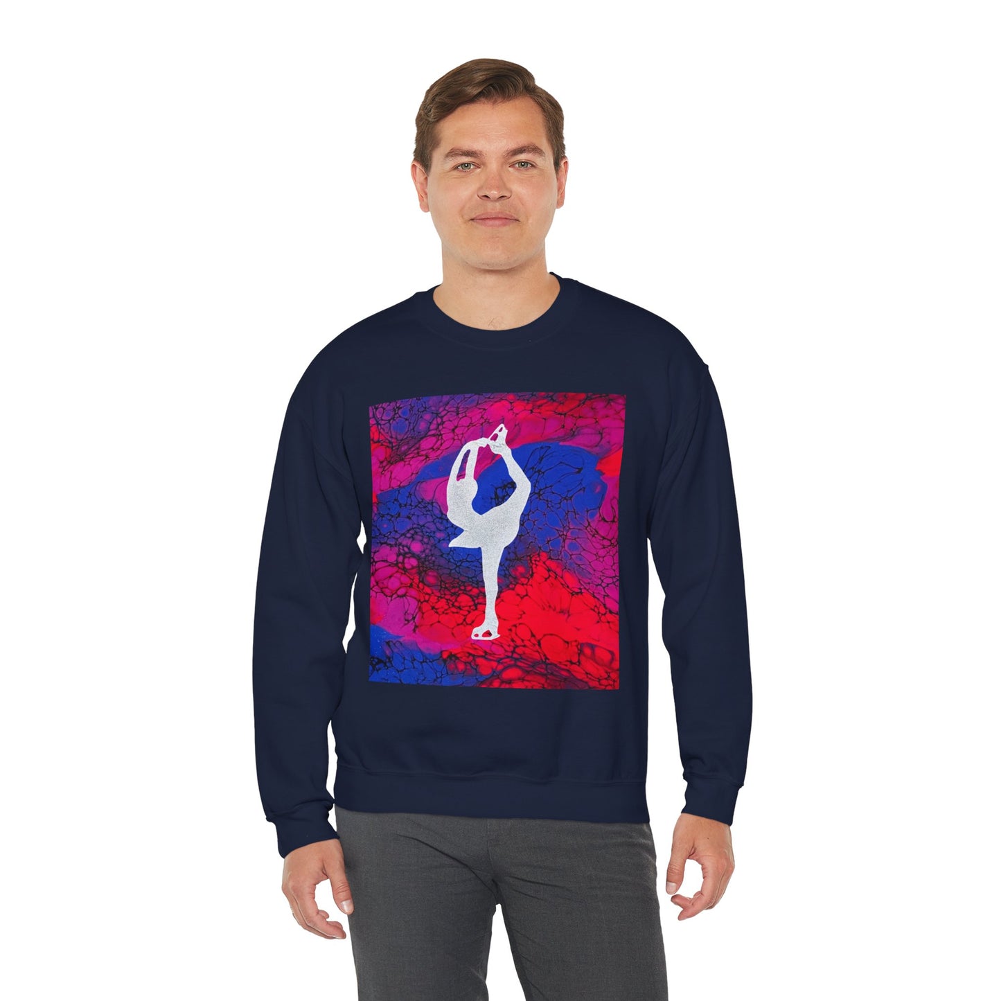 Unisex Figure Skating Crewneck Sweatshirt