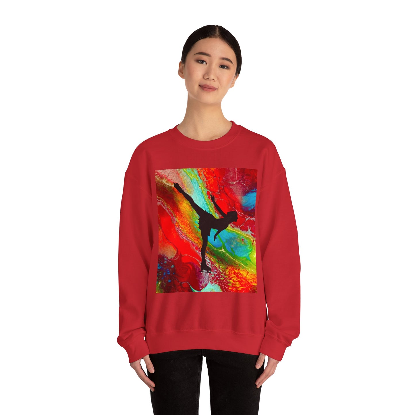 Unisex Figure Skating Crewneck Sweatshirt