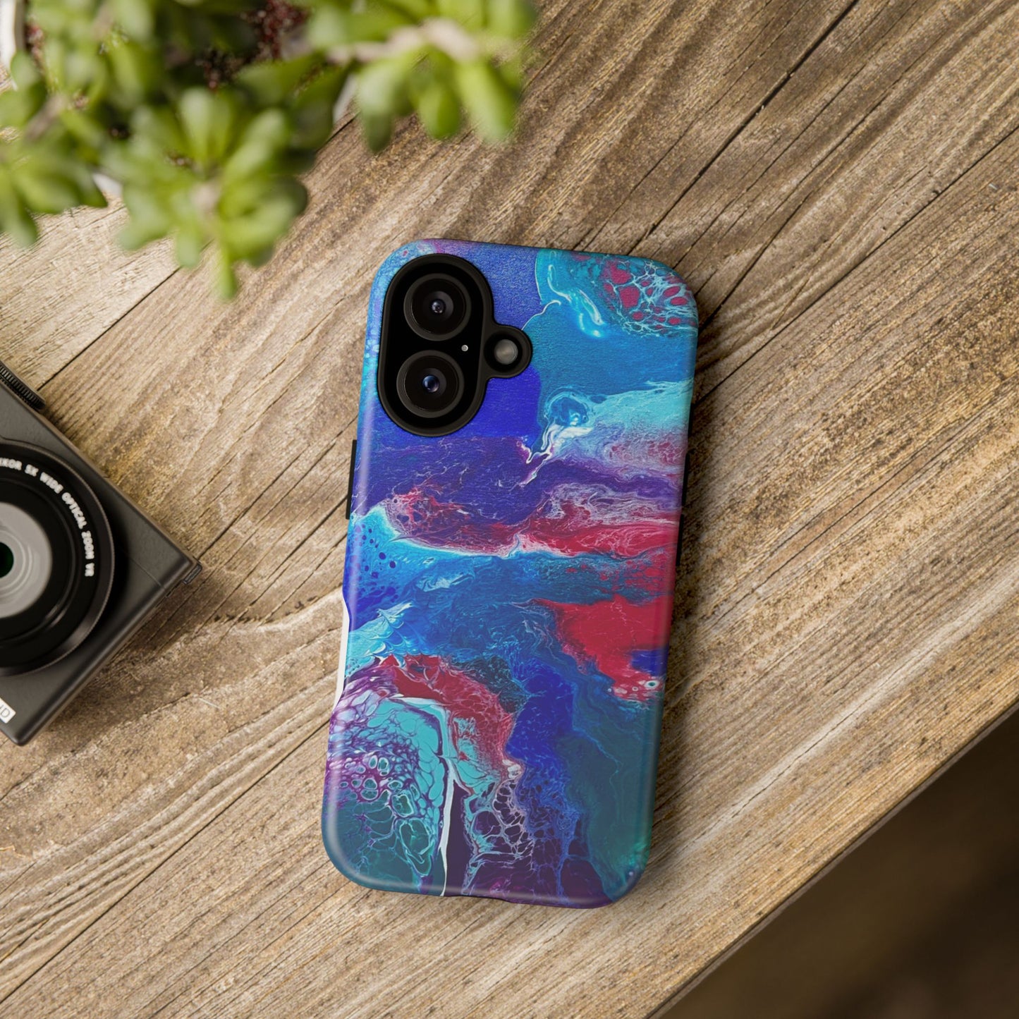 Tough Phone Case for iPhone, Samsung and Google pixel devices with Artwork Design