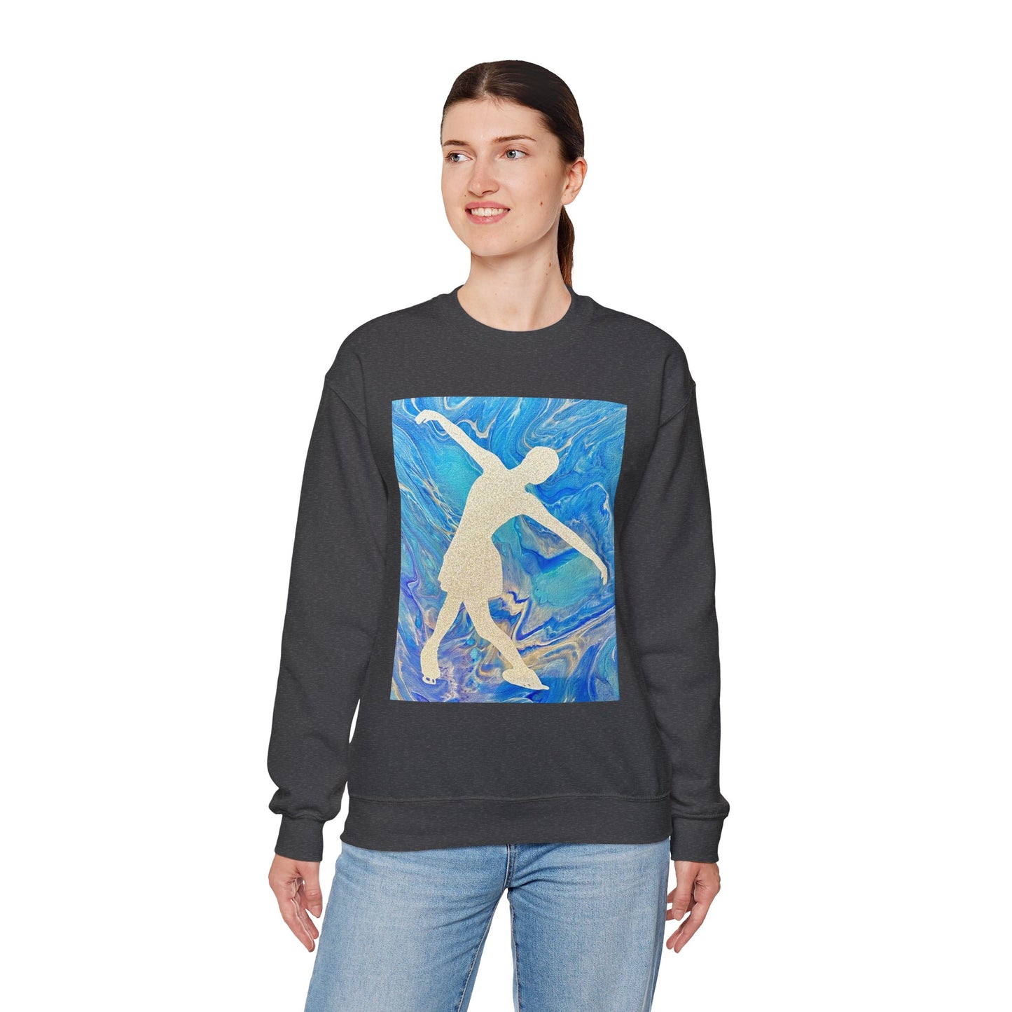 Unisex Figure Skating Crewneck Sweatshirt