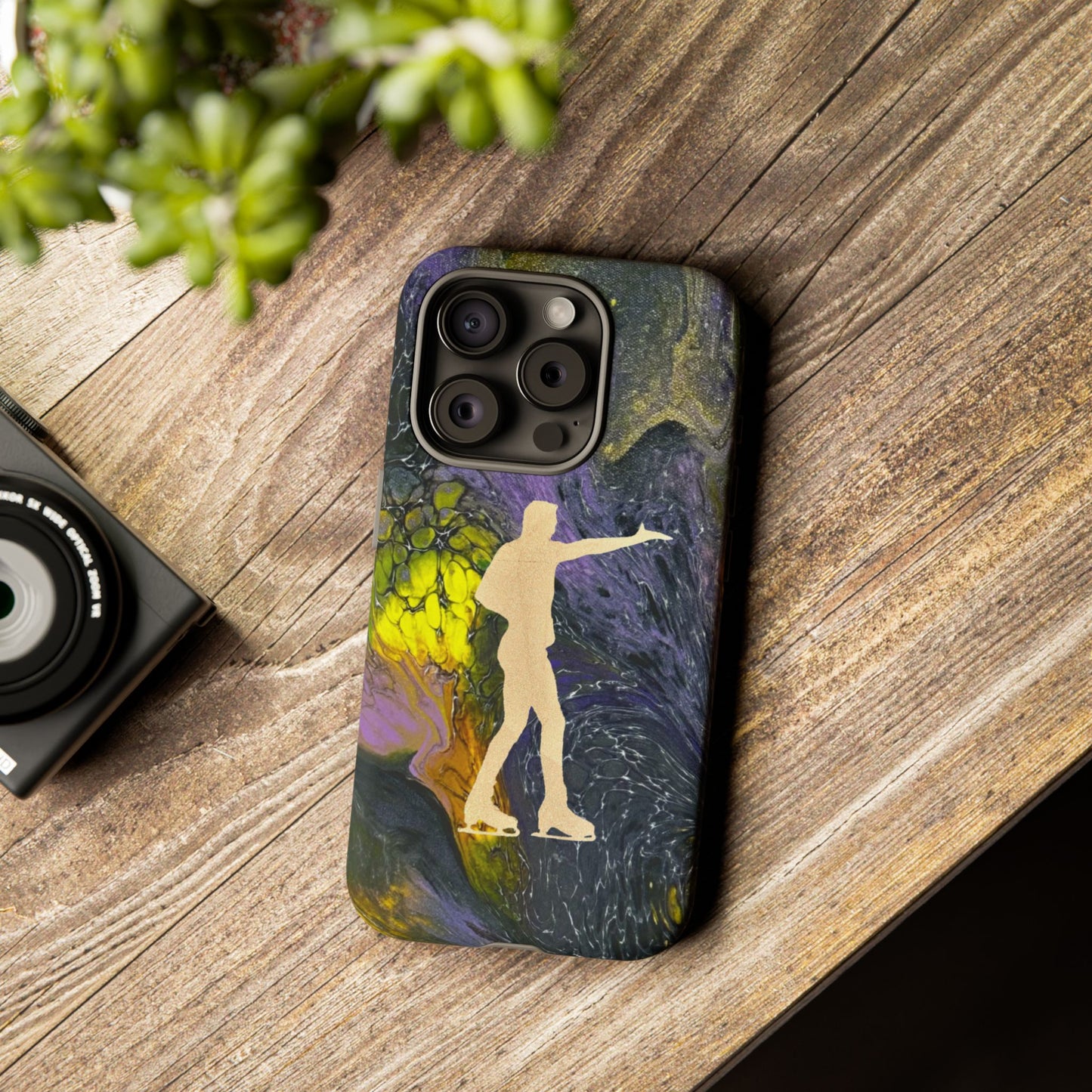 Figure skating phone cases