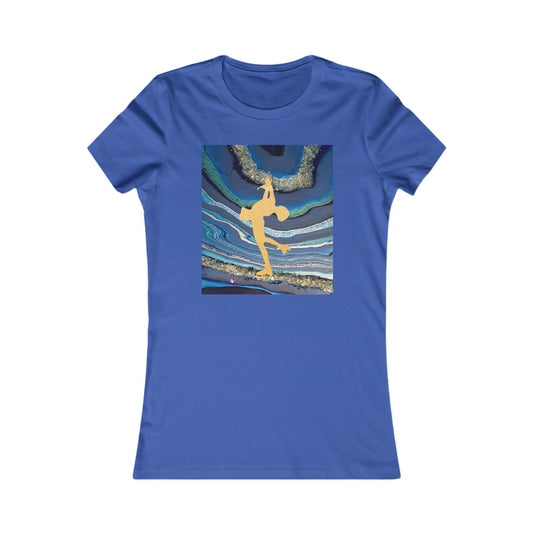 Ladies figure skating T-shirt