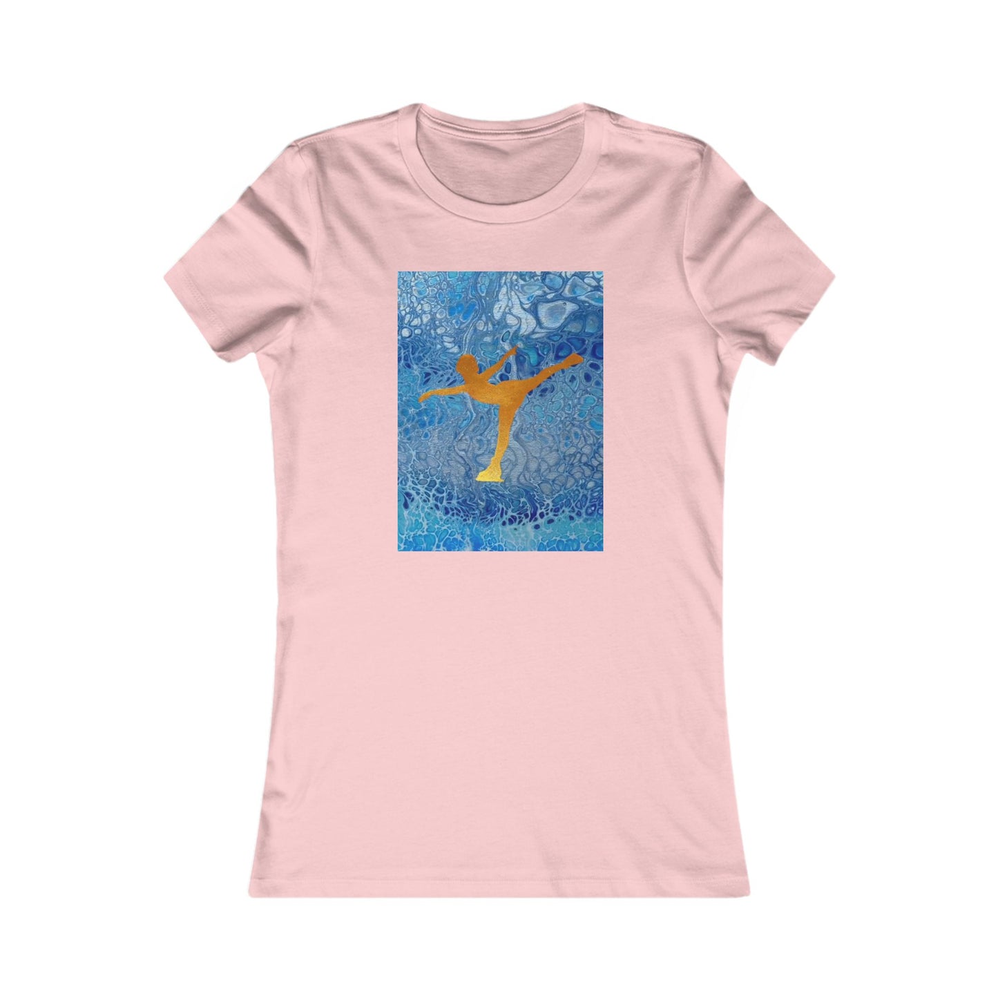 Ladies figure skating T-shirt