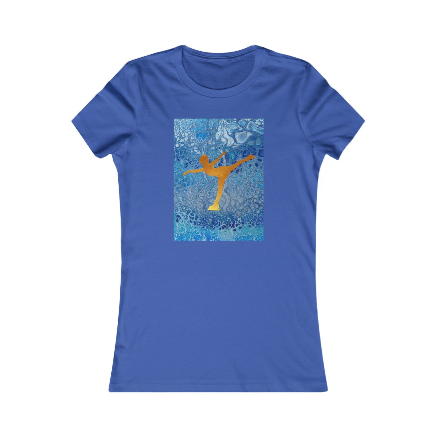 Ladies figure skating T-shirt