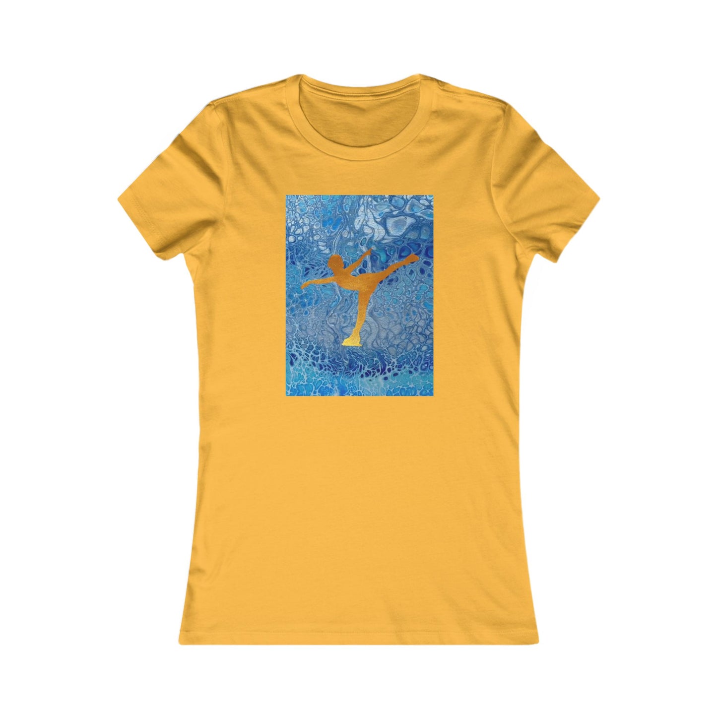Ladies figure skating T-shirt