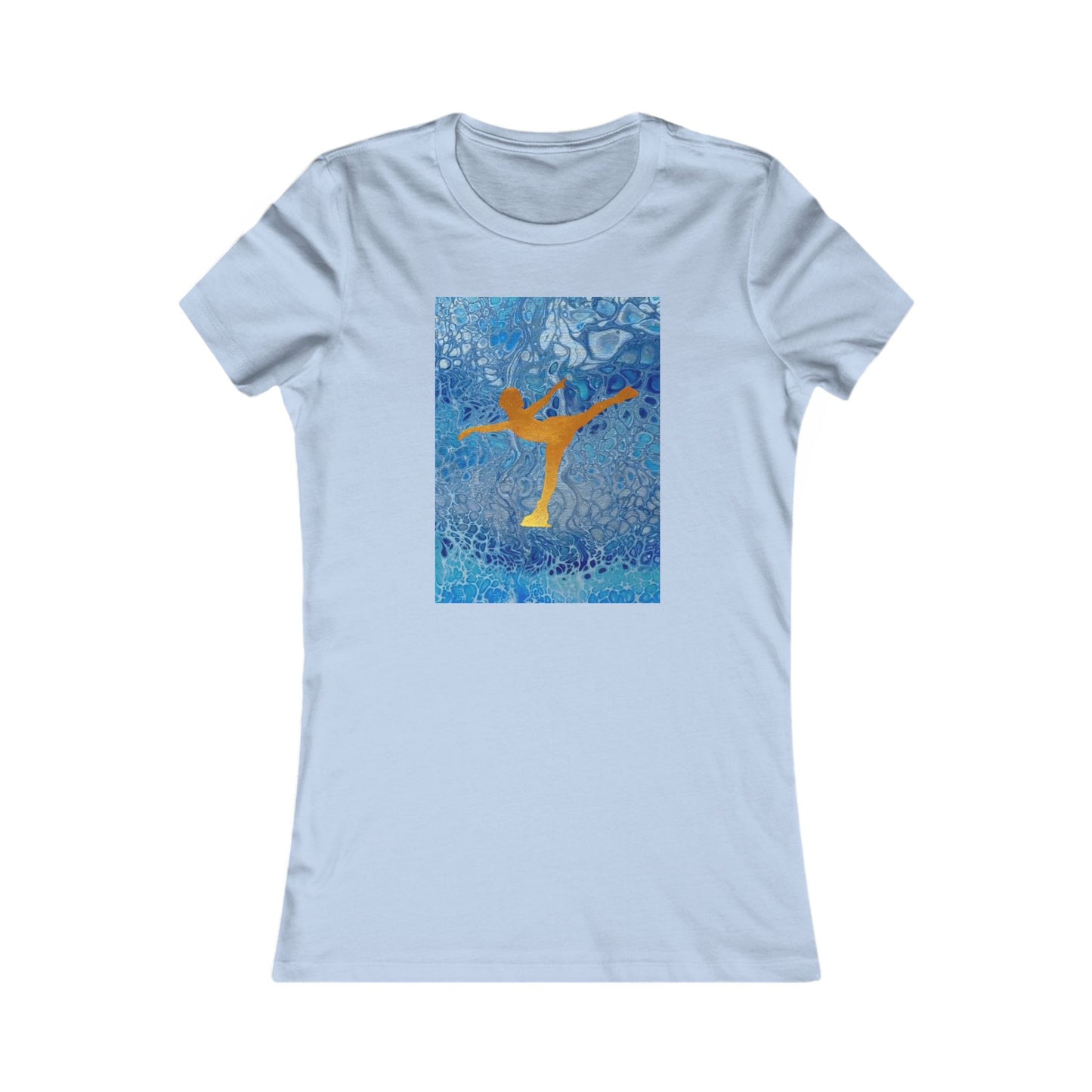 Ladies figure skating T-shirt