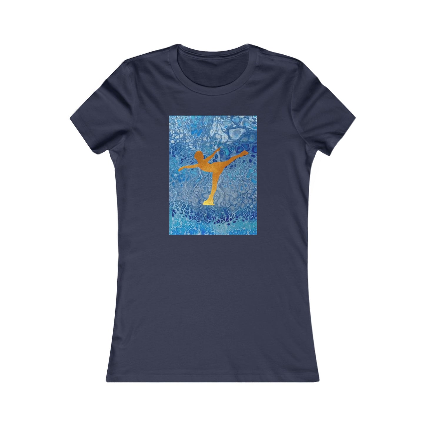 Ladies figure skating T-shirt