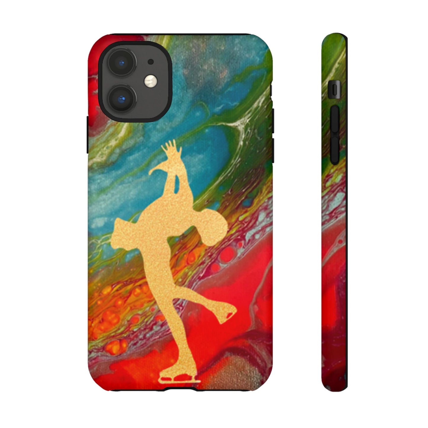 Figure skating phone cases