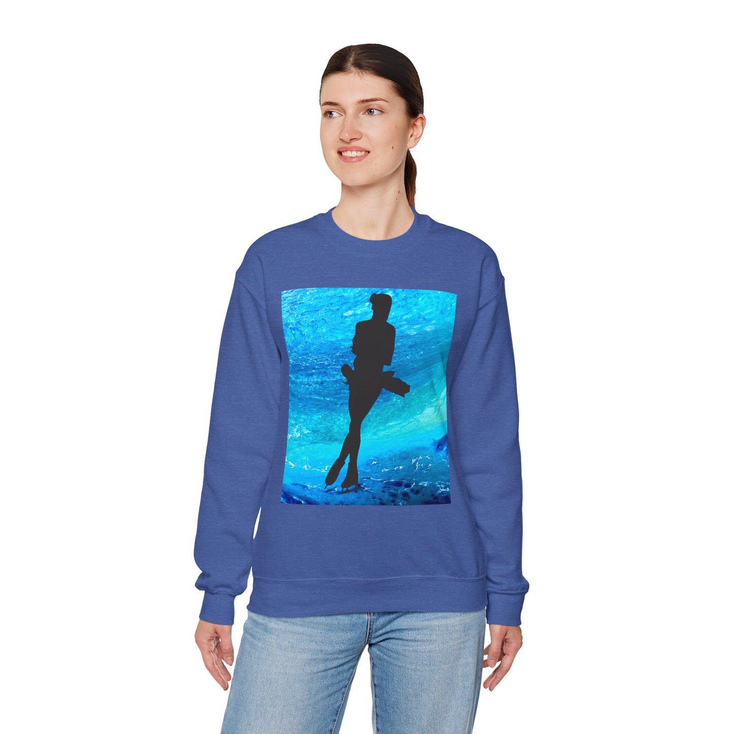 Unisex Figure Skating Crewneck Sweatshirt