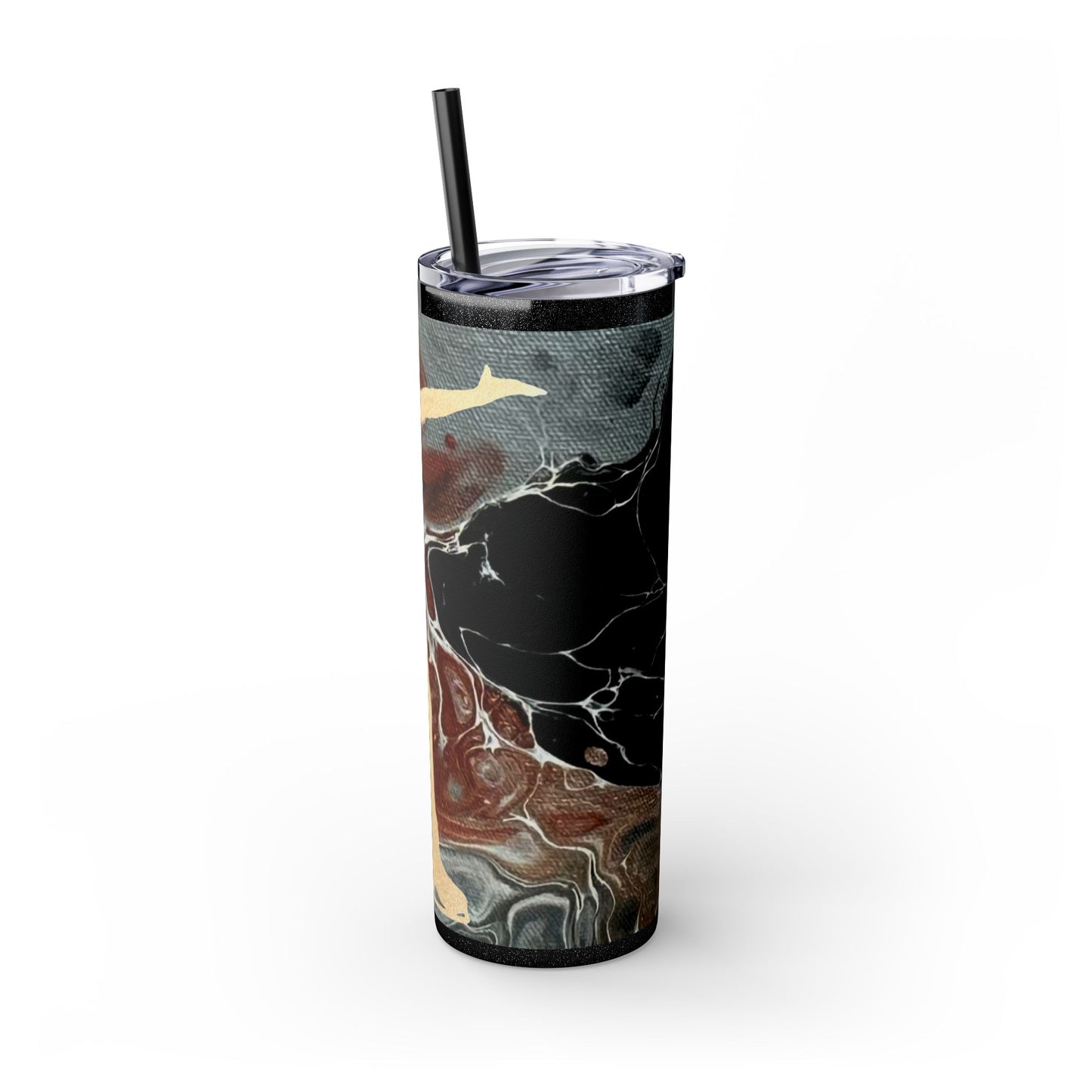 Figure Skating Tumbler, 20oz with straw