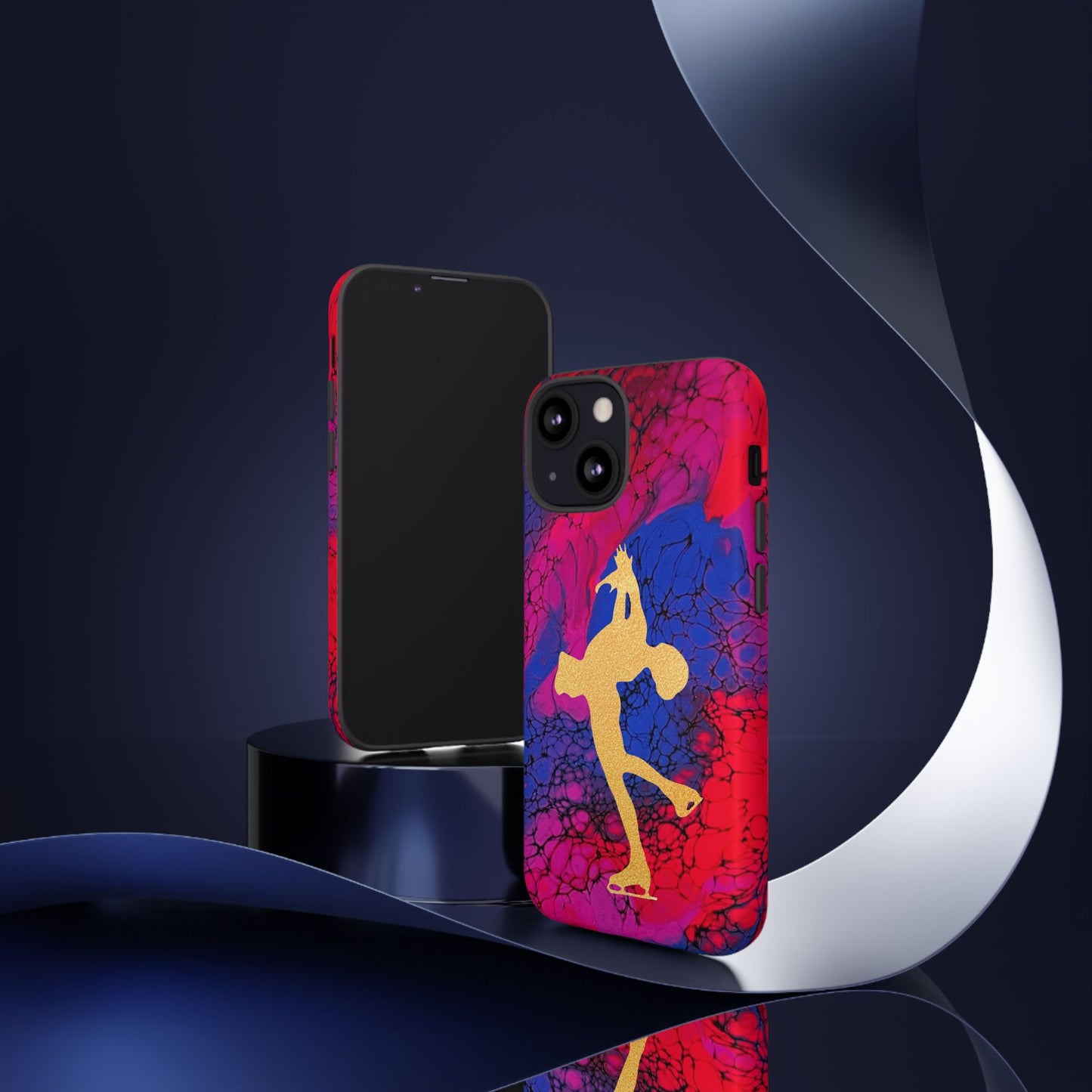 figure skating phone case