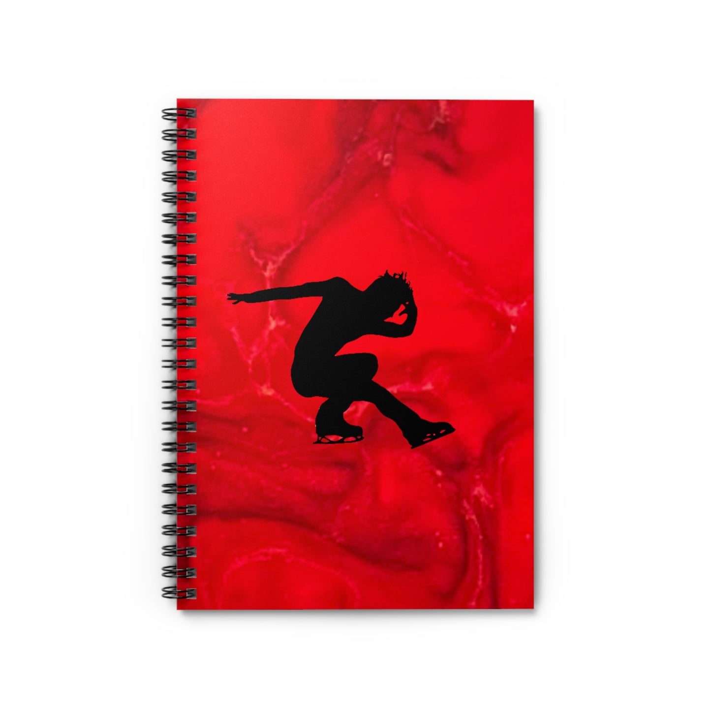 Figure skating Notebook - Ruled Line