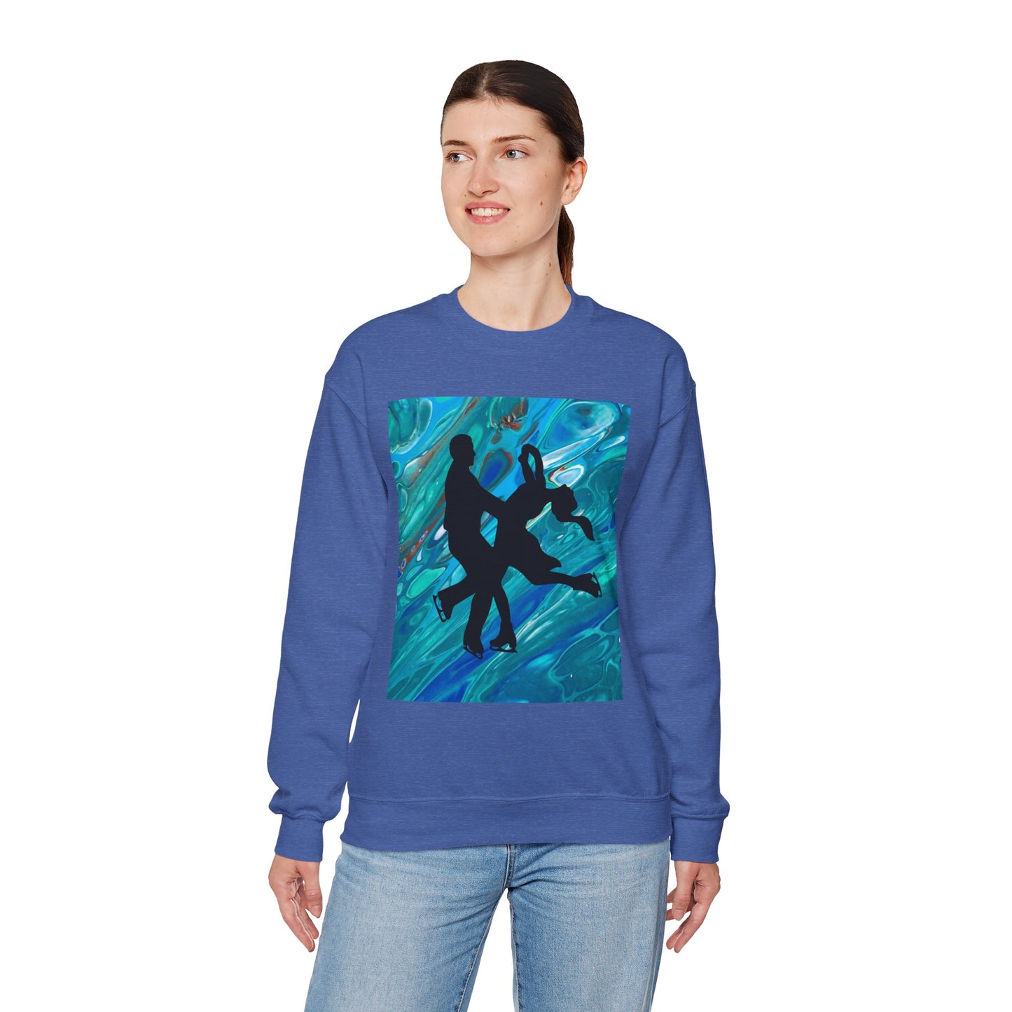 Unisex Figure Skating Crewneck Sweatshirt