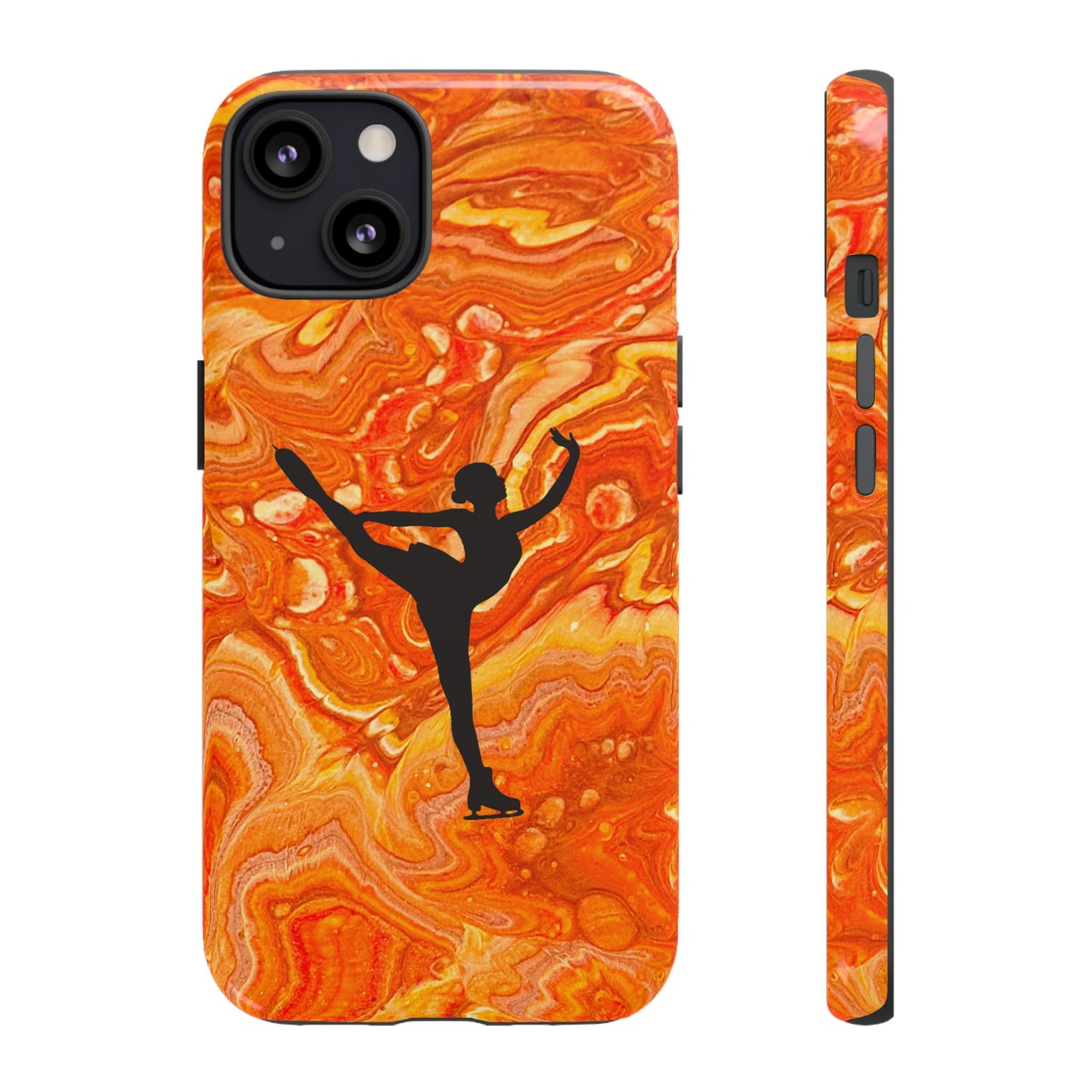 Figure skating phone case