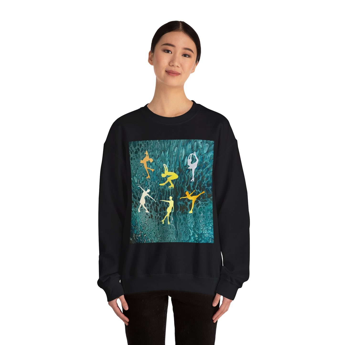 Unisex Figure Skating crewneck Sweatshirt