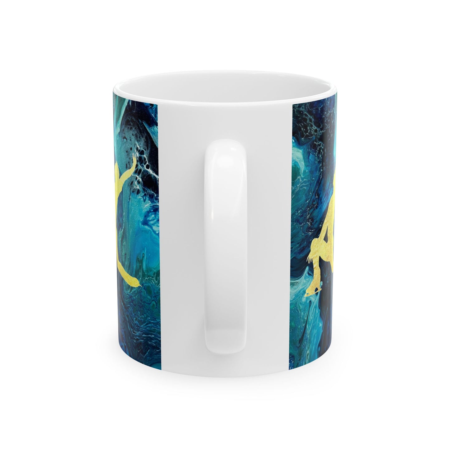 Figure Skating Ceramic Mug, (11oz, 15oz)