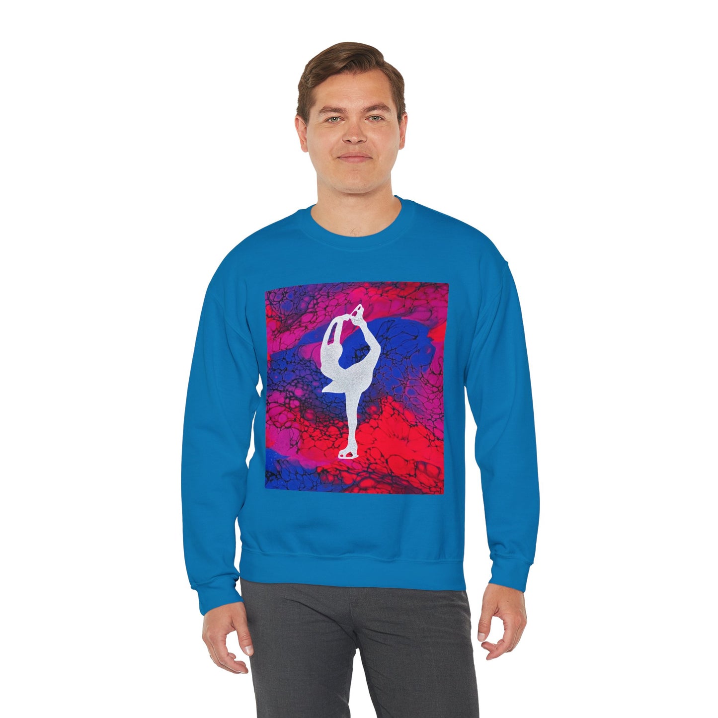 Unisex Figure Skating Crewneck Sweatshirt