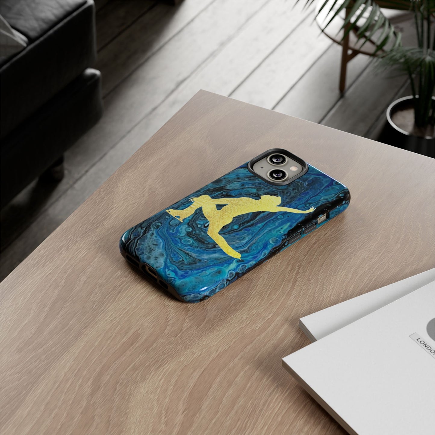 Figure skating phone cases