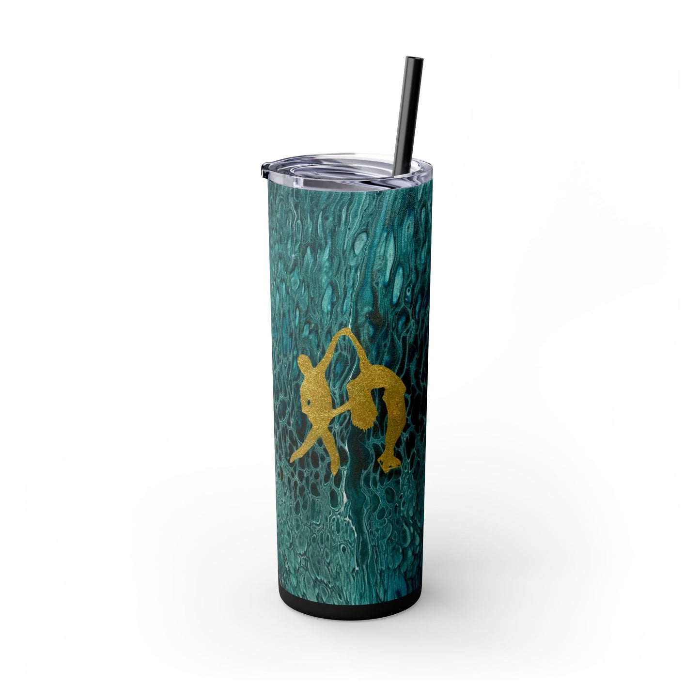 Figure Skating Tumbler, 20oz with straw
