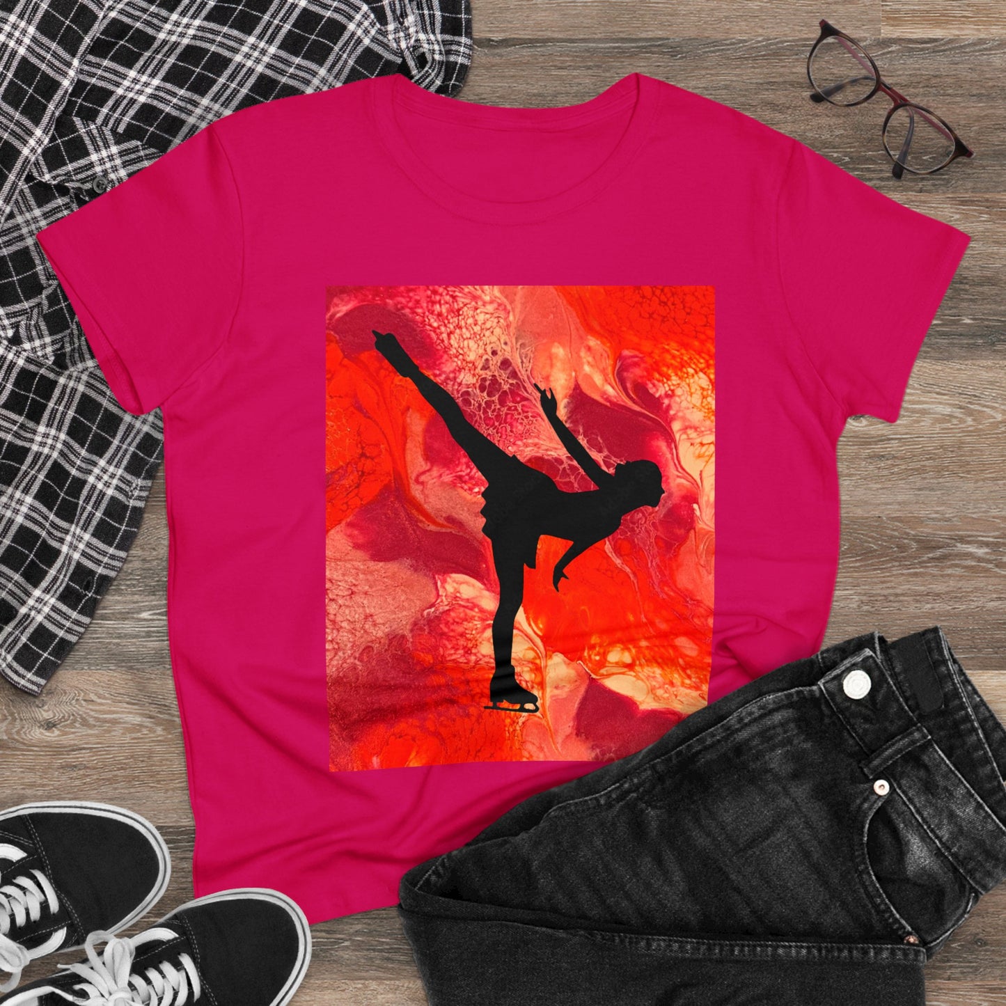 Ladies Figure Skating T-shirt