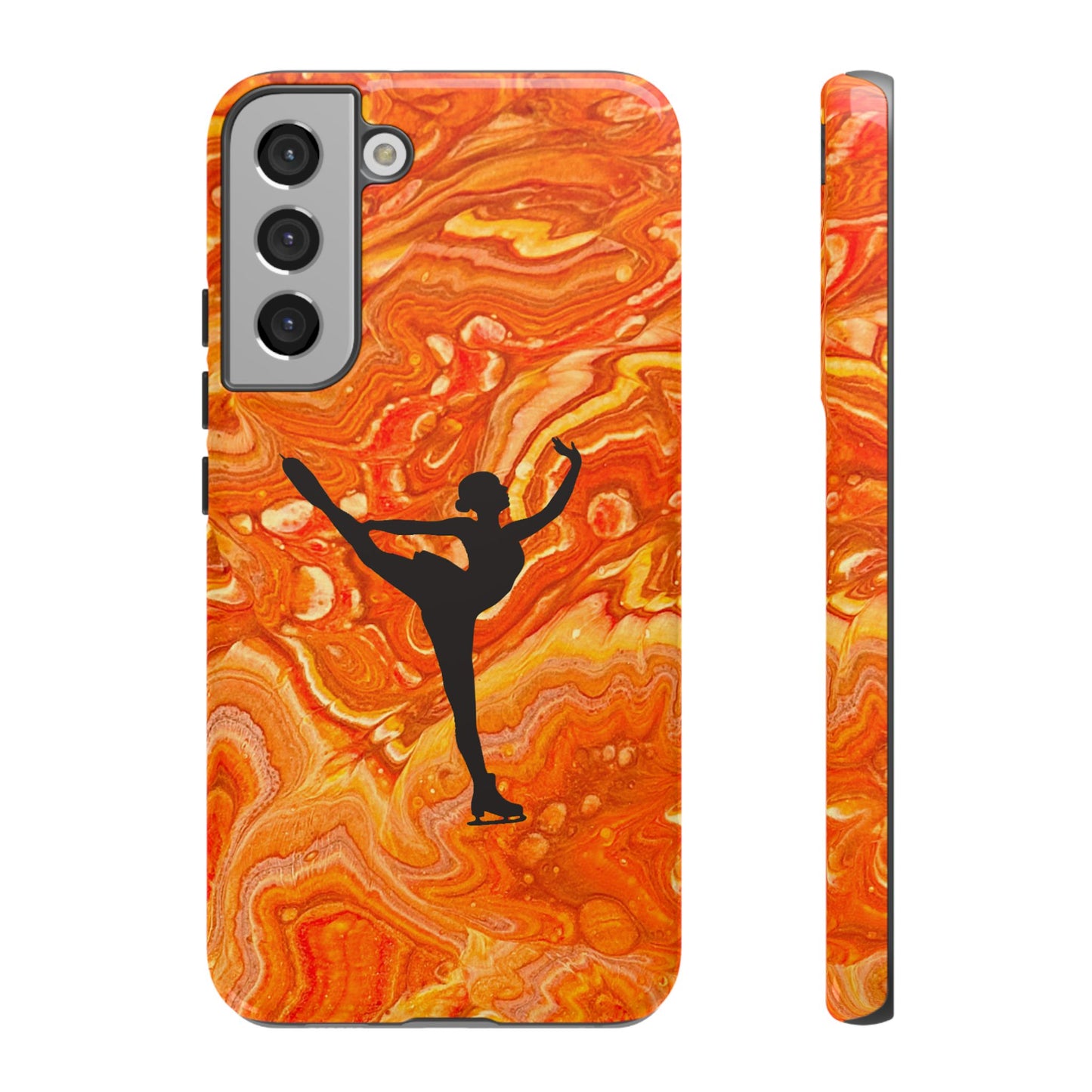 Figure skating phone case