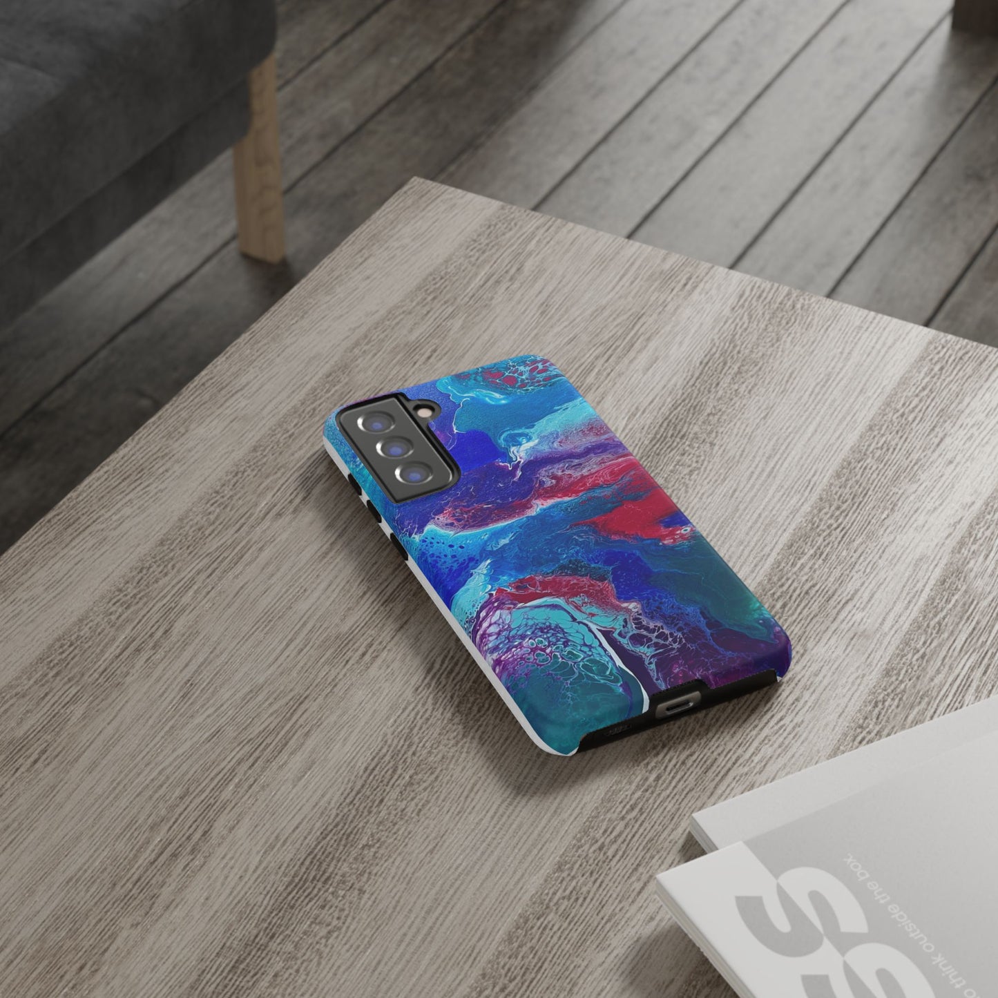 Tough Phone Case for iPhone, Samsung and Google pixel devices with Artwork Design