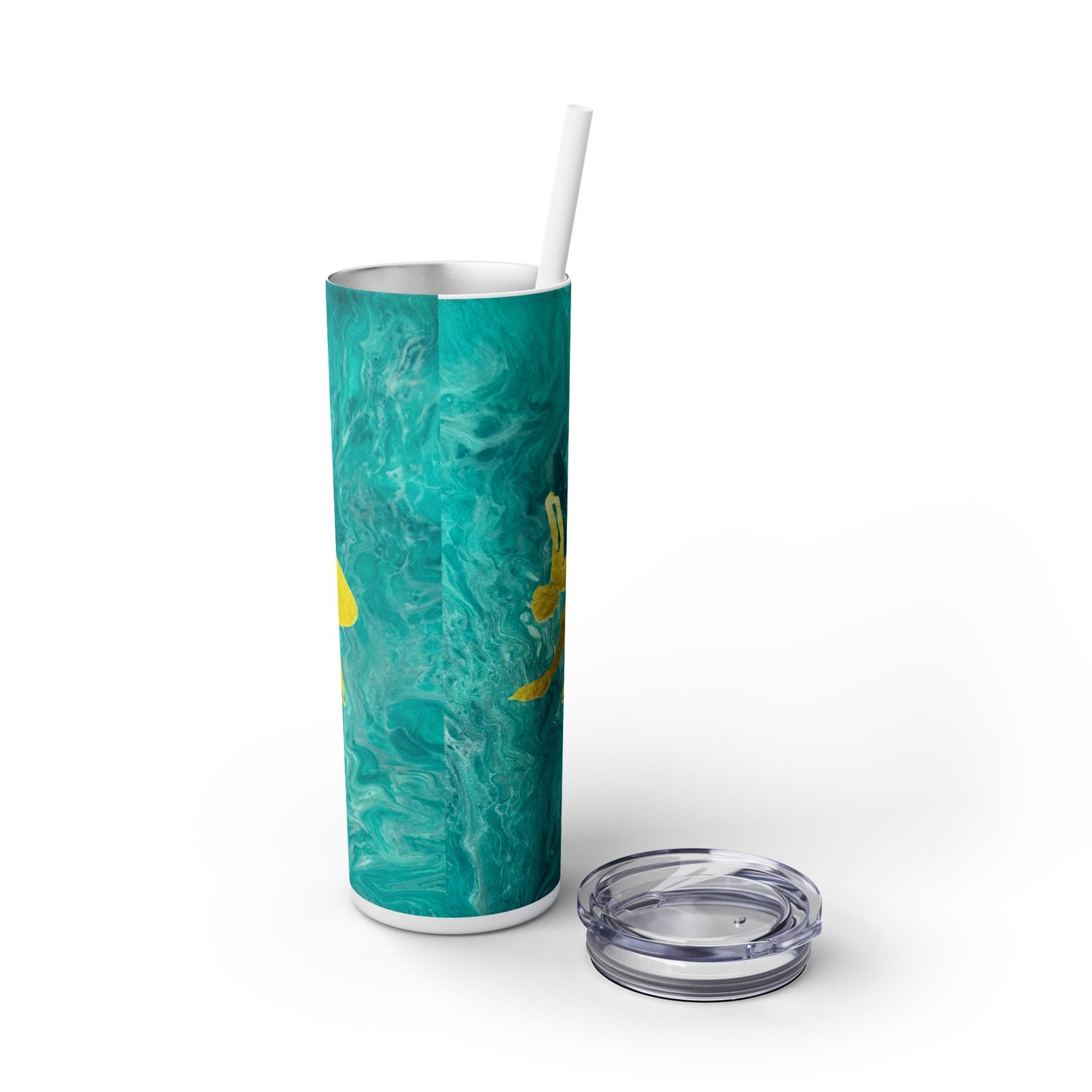 Figure Skating Tumbler,  20oz with straw