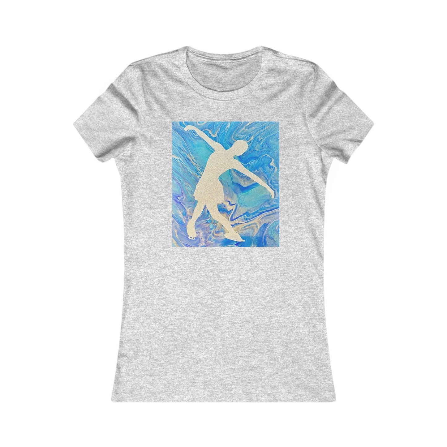 Ladies, Figure skating T-shirt