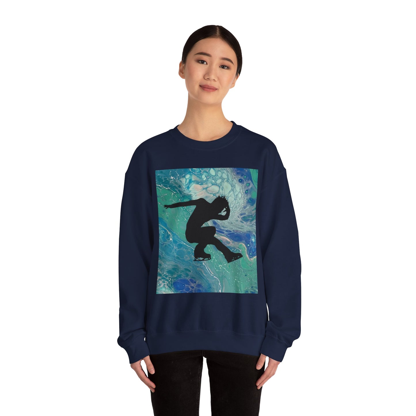 Unisex Figure Skating Crewneck Sweatshirt