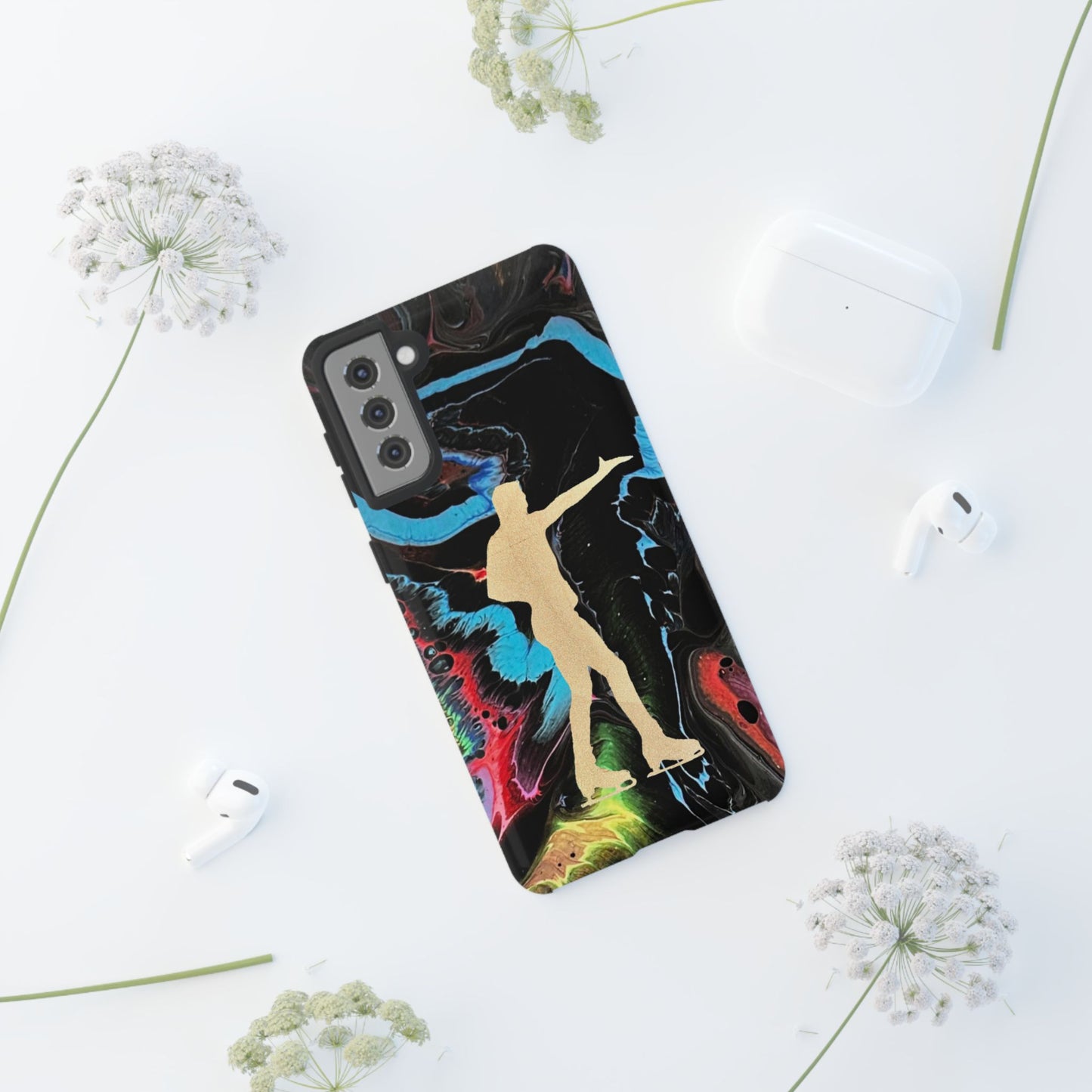 Figure skating phone cases